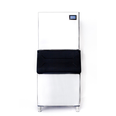 280kg/24hrs Water Cooling Crescent Ice Cube Maker with Electric Touchpad Control Panel