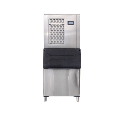 Touchpad Control Panel 300Kg/24H Industrial Ice Flake Making Machine 1700W Ice Maker