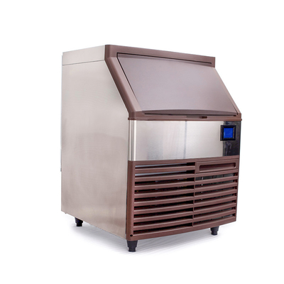 LZ-150 Stainless Steel Automatic Ice Maker with Touchpad Control Panel and 60 Capacity
