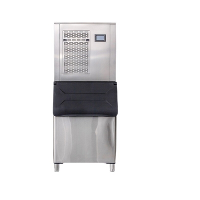 Touchpad Control Panel 300Kg/24H Industrial Ice Flake Making Machine 1700W Ice Maker