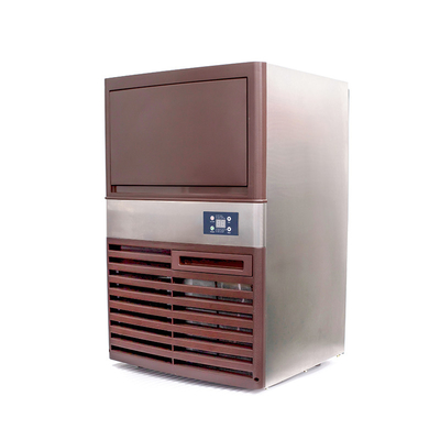 Fully Automatic 40kg/24 Hours Cube Ice Maker with 20kg Ice Storage and 220V Voltage