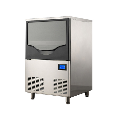 Space Saving Automatic Crescent Ice Machine 50kg Ice Storage Capacity R22 Refrigerant
