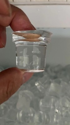 45kg Ice Storage 220V Voltage Big Clear Crystal Stainless Steel Cylindrical Ice Machine