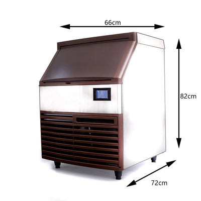 68kg Refrigerant R134a Touchpad Control Panel Cube Ice Maker for Technology Nugget Ice