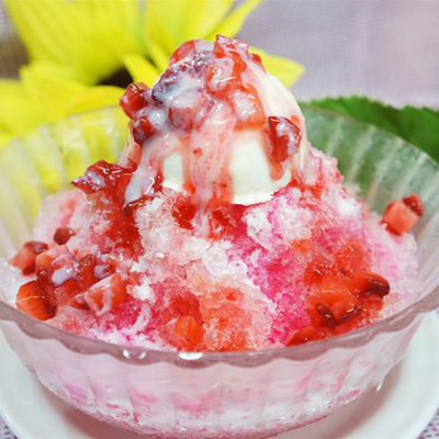 Shaved Ice Function 8Kg/Min LZ-168 Hawaiian Industrial Ice Maker And Crusher