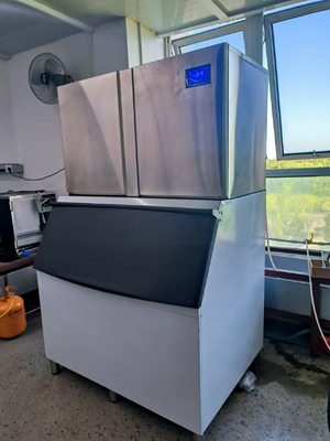 Large Power 1000kg 24Hrs Electric Square Ice Cube Maker Machine with CE Certification