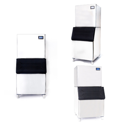600kg Commercial Granular Ice Machine with Control Panel Electric NO App-Controlled