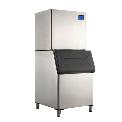 Commercial 2023 Top Sales Large Capacity Ice Cube Maker with CE/ISO Approval and 200kg Ice Storage