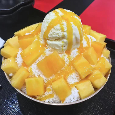 Daily 68kg Ice Storage Capacity Customize Bingsu Ice Shaver Machine with Competitive