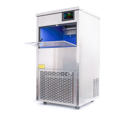 LZ-120 60kg 24hours Cisco Compressor Snow Flake Ice Machine for Space Saving Countertop