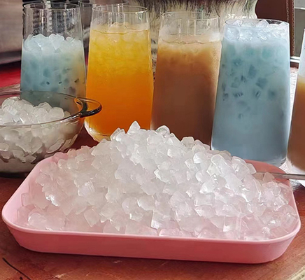 120kg/24h Ice Cube Maker with Water and Ice Production R404a Refrigerant in KS-120