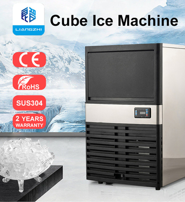 Imported Compressor 50kg Cube Ice Maker LZ-120 for and Performance in Industrial Settings
