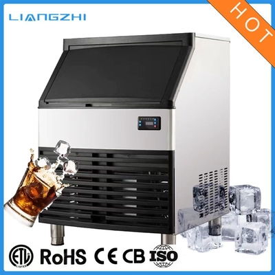 Automatic  93kg Capacity LZ-260 Ice Cube Machine For Bar With 60kg Ice Storage