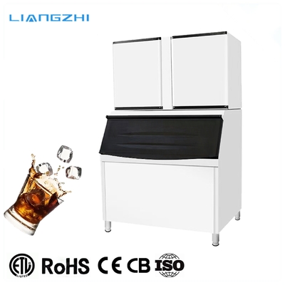 380V Commercial 900kg Ice Cube Making Machine 1236*600*670mm, 1230*960*1230mm