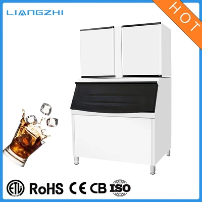 380V Commercial 900kg Ice Cube Making Machine 1236*600*670mm, 1230*960*1230mm